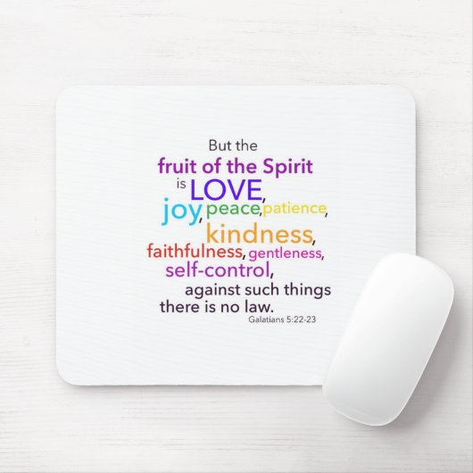Frucht des Geistes Mousepad (Mit Mouse)