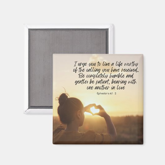 Frucht des Geistes - Nachsicht Magnet (Vorderseite/Rückseite)