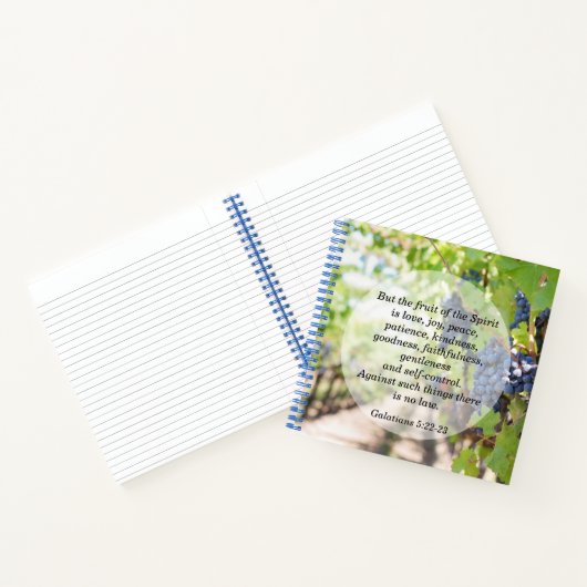 Frucht des Geistes Notizblock (Innenseite)