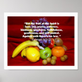 Frucht des Geistes Poster (Vorne)