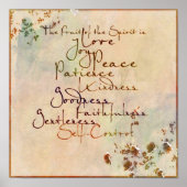 Frucht des Geistes Poster (Vorne)