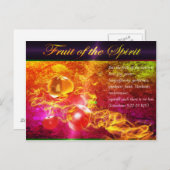 Frucht des Geistes Postkarte (Vorne/Hinten)