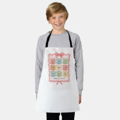 Frucht des Geistes rosa Schürze (Getragen)