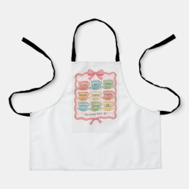 Frucht des Geistes rosa Schürze