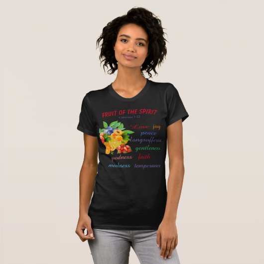 Frucht des Geistes T-Shirt (Vorne ganz)