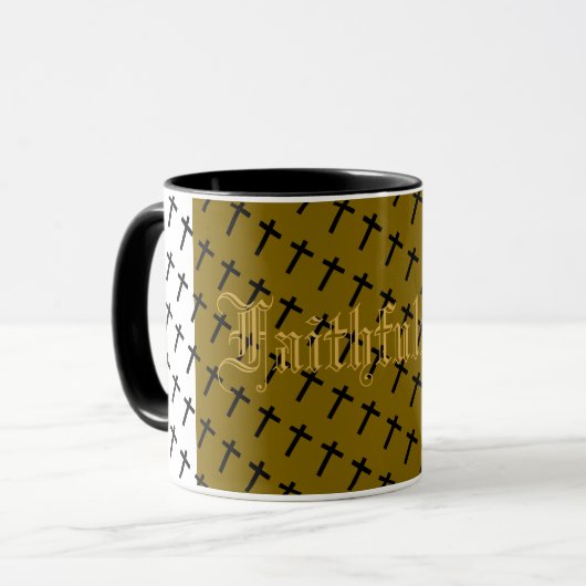 Frucht des Geistes Treue Tasse (Vorderseite Links)
