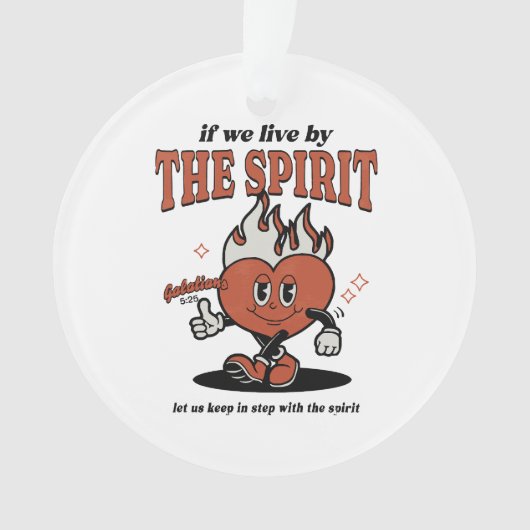 Frucht des Geistes - vom Geist leben Ornament (Vorderseite)