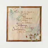 Frucht des Geistes Wandteppich (Vorderseite)