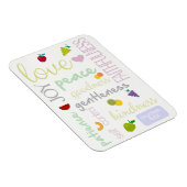 Frucht des Heiligen Geistes Christlicher Magnet (Rechte Seite)