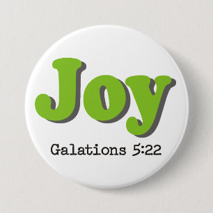 Frucht des Heiligen Geistes ~ Freude ~ Button