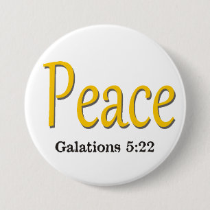 Frucht des Heiligen Geistes ~ Frieden ~ Button