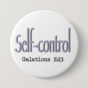Frucht des Heiligen Geistes ~ Selbstbeherrschung ~ Button