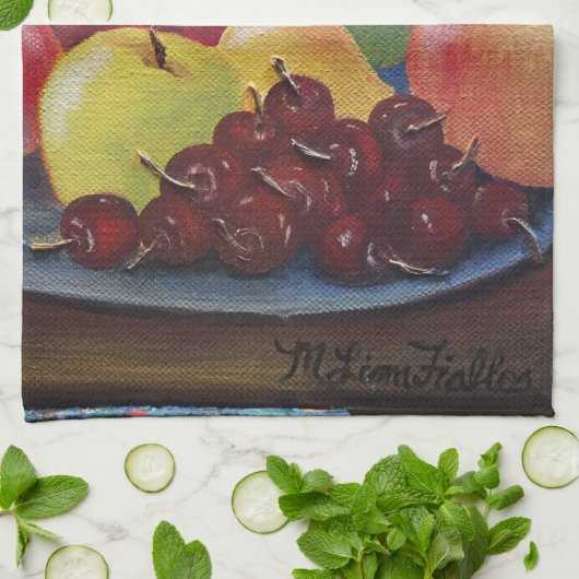 Frucht des Spirit Kitchen Handtuches Geschirrtuch (Gefaltet)