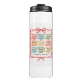 Frucht des Spirit pink Tees Becher Wasserflasche