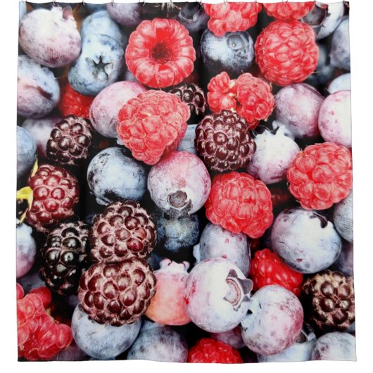 Frucht Duschvorhang (Vorderseite)