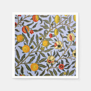 Frucht, ein Vintages William Morris-Muster Serviette