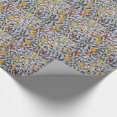 Frucht, ein William-Morris-Muster Geschenkpapier (Ecke)
