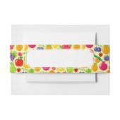 Frucht Einladungsbanderole (Vorderseite Beispiel)