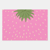 Frucht Erdbeere Geschenkpapier Set (Vorderseite 2)
