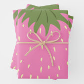 Frucht Erdbeere Geschenkpapier Set (Beispiel)