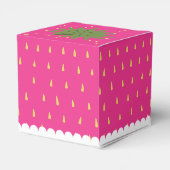 Frucht Erdbeere Geschenkschachtel (Rückseite)