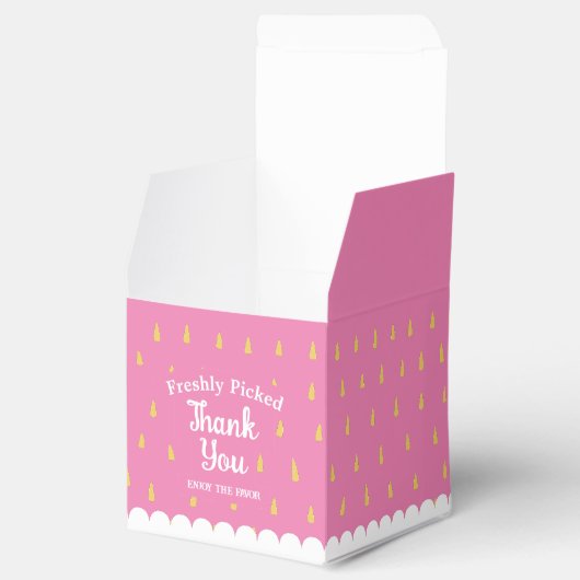 Frucht Erdbeere Geschenkschachtel (Geöffnet)