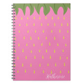 Frucht Erdbeere Notizblock (Vorderseite)