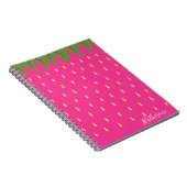 Frucht Erdbeere Notizblock (Rechte Seite)