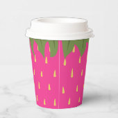 Frucht Erdbeere Pappbecher (Rechts)