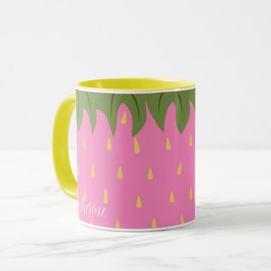 Frucht Erdbeere Tasse (Vorderseite Links)