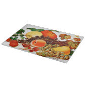 Frucht-Ernte-großes Glasschneiden-Brett Schneidebrett (Ecke)