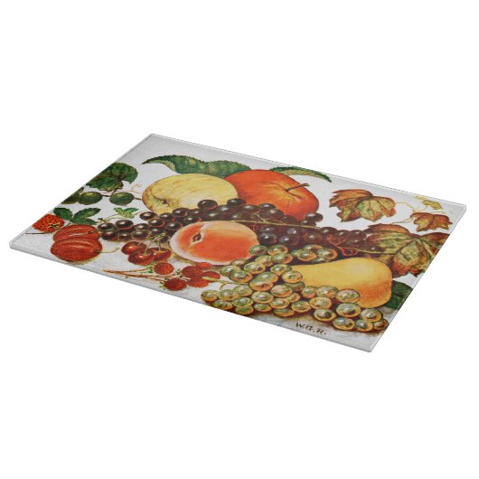 Frucht-Ernte-großes Glasschneiden-Brett Schneidebrett (Ecke)