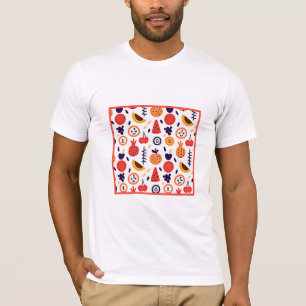 Frucht Farbenfrohe Muster Kunst T-Shirt