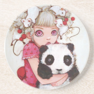 Frucht-Fäserchen-Getränk-Untersetzer Sandstein Untersetzer