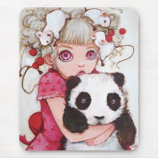 Frucht-Fäserchen Mousepad (Vorne)