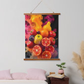 Frucht feine Kunst Wandteppich Mit Holzrahmen (Schlafzimmer)
