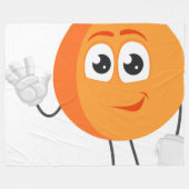 Frucht Fleece Blanket (Vorderseite (Horizontal))