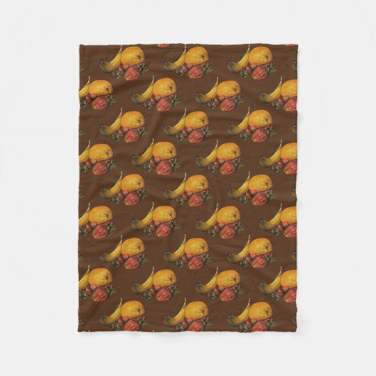 Frucht Fleece Blanket (Vorderseite)