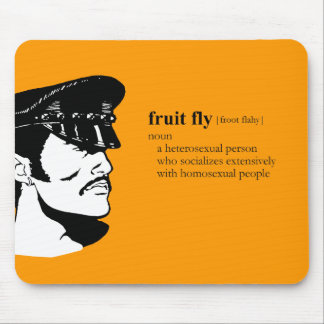 FRUCHT-FLIEGE MOUSEPAD