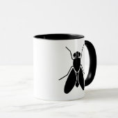 Frucht-Fliege Tasse (VorderseiteRechts)