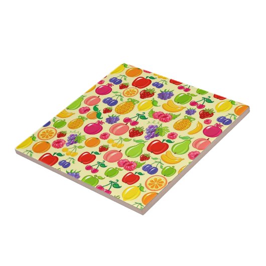 Frucht Fliese (Seite)