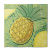 Frucht-Fliese: Ananas Fliese (Vorderseite)