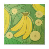 Frucht-Fliese: Bananen Fliese (Vorderseite)