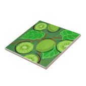 Frucht-Fliese:  Kiwis Fliese (Seite)