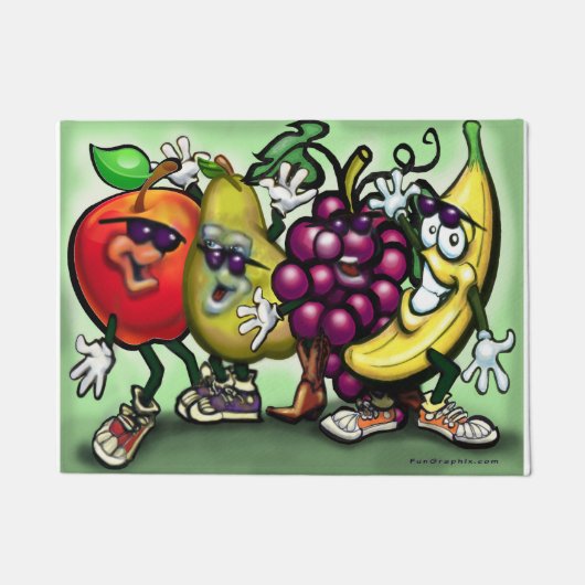 Frucht Fußmatte (Vorderseite)