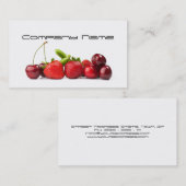 Frucht-Gemüse/gesundes Leben/vegetarische Karte (Vorne/Hinten)