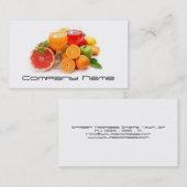 Frucht-Gemüse/gesundes Leben/vegetarische Karte (Vorne/Hinten)