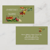 Frucht-Gemüse/gesundes Leben/vegetarische Karte (Vorne/Hinten)