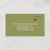 Frucht-Gemüse/gesundes Leben/vegetarische Karte (Rückseite)