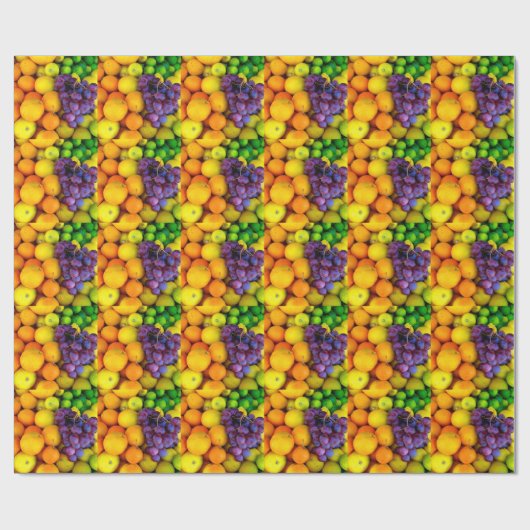 Frucht Geschenkpapier (Flach)